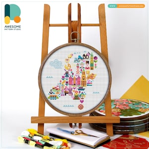 Netherlands in Icons CS2153, Counted Cross Stitch Pattern KIT and PDF | Embroidery Pdf Pattern Download | Cross Stitch Kits