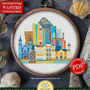 Lima #P174 Embroidery Cross Stitch PDF Pattern Download | Stitching | Cross Stitch World | Embroidery Designs | Embroidery Stitches