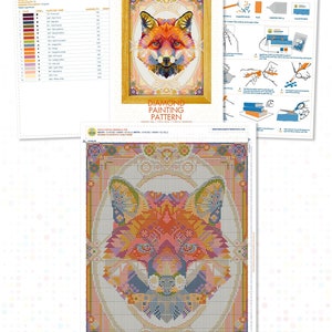 The Scream By Edvard Munch Diamond Painting Kit - Modern 5d Diamond Painting Art Mosaic Kit Sampler, DS2205 image 3