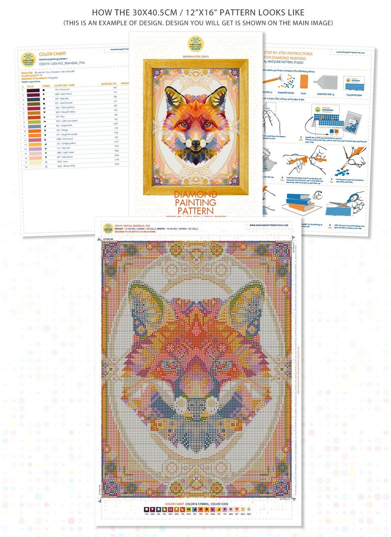 The Scream By Edvard Munch Diamond Painting Kit - Modern 5d Diamond Painting Art Mosaic Kit Sampler, DS2205 image 3