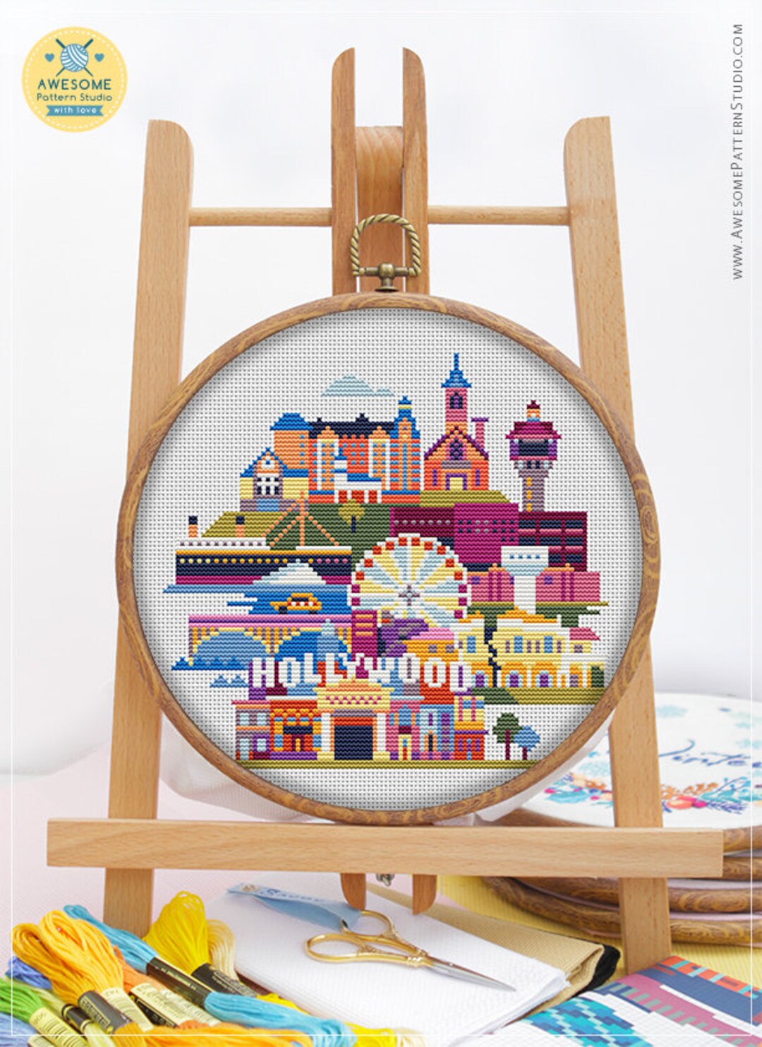 Branson CS087 Counted Cross Stitch Pattern KIT and PDF Etsy