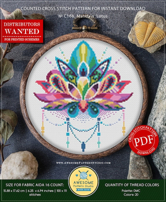 Lotus Mandala Tapestries | 4 Colors Lotus Mandala Tapestries | 4 Colors