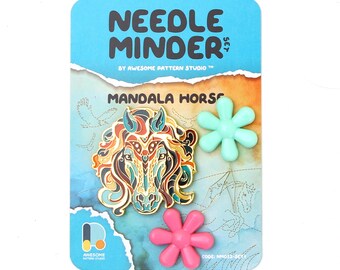 Mandala Horse Needle Minder – Naaiaccessoire voor doe-het-zelfprojecten NM032