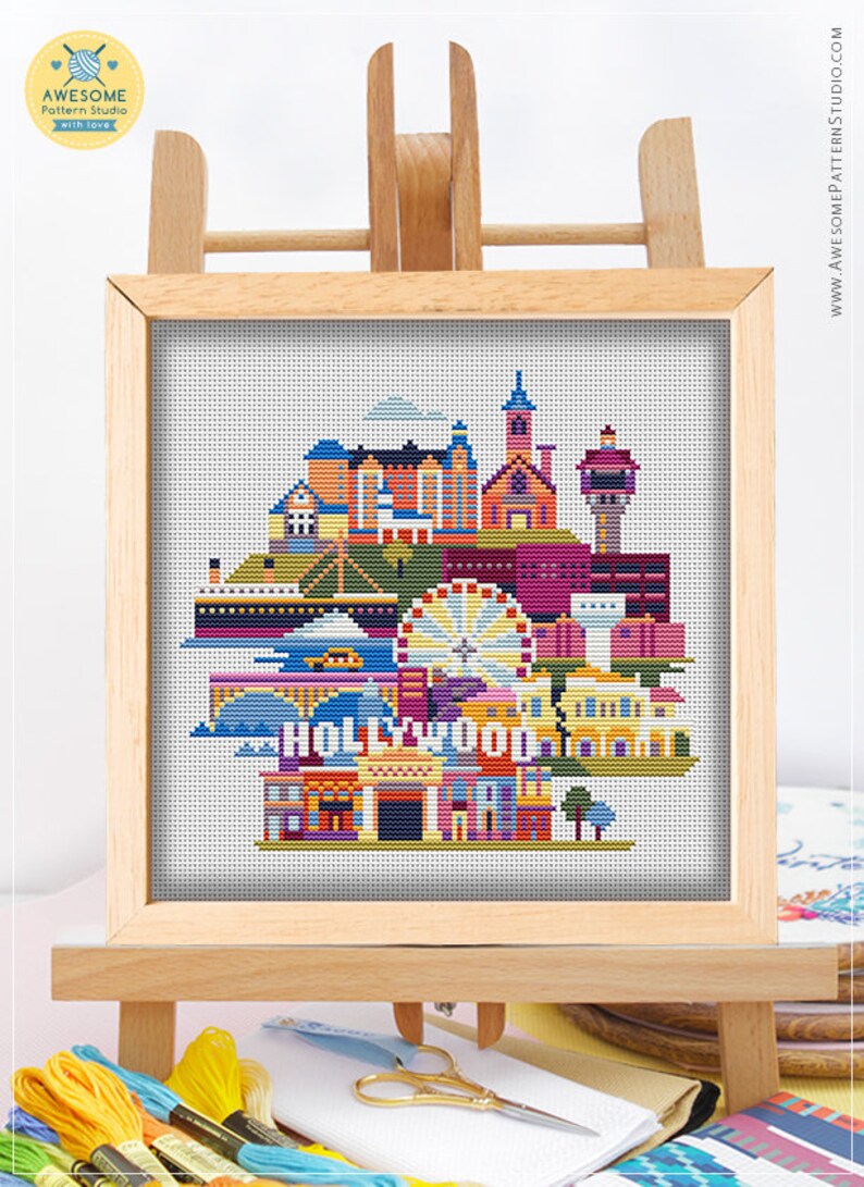 Branson CS087 Counted Cross Stitch Pattern KIT and PDF Etsy