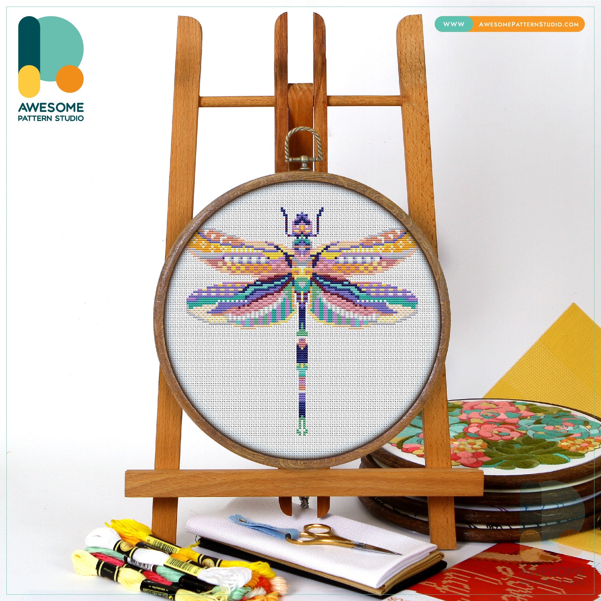 24+ Dragonfly Cross Stitch Pattern