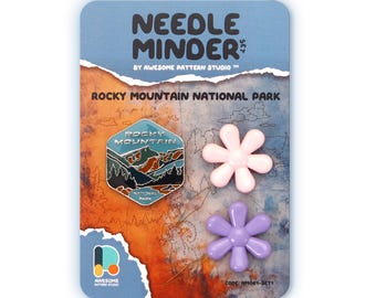 Rocky Mountain National Park Needle Minder – Cute Needle Minder Gift for Crafters NM064