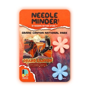 Grand Canyon National Park Needle Minder – Enamel Magnetic Needle Keeper NM059