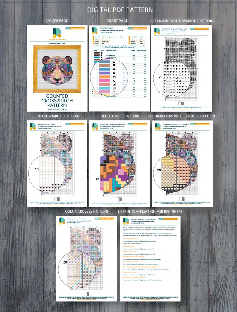Spaniel Boykin CS1362, Counted Cross Stitch Pattern KIT and PDF Embroidery Pattern Instant Download Cross Stitch Kits Cross Designs image 3