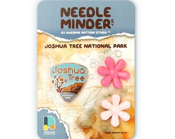 Joshua Tree National Park Needle Minder – Enamel Magnetic Needle Keeper NM054