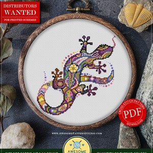 Mandala Bug P205 Embroidery Cross Stitch Pattern Download