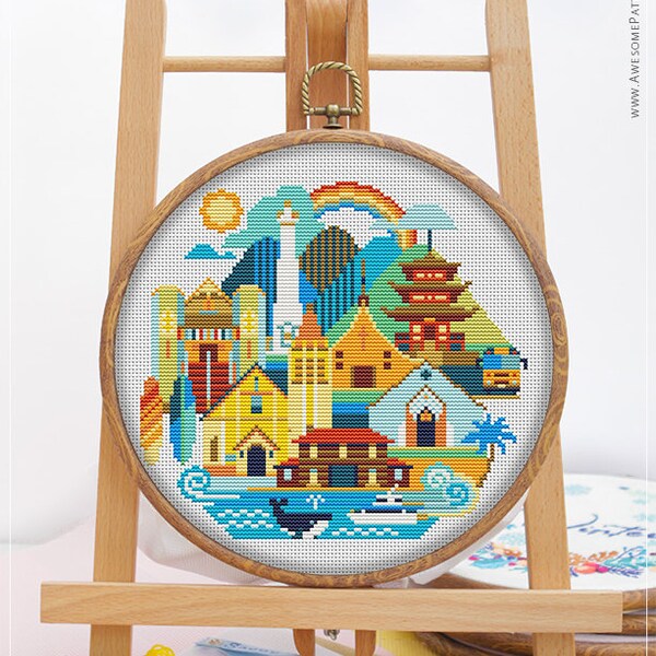 Hawaii Cross Stitch Etsy