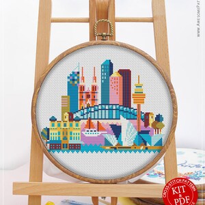 Sydney CS162 Counted Cross Stitch Pattern KIT and PDF - Etsy