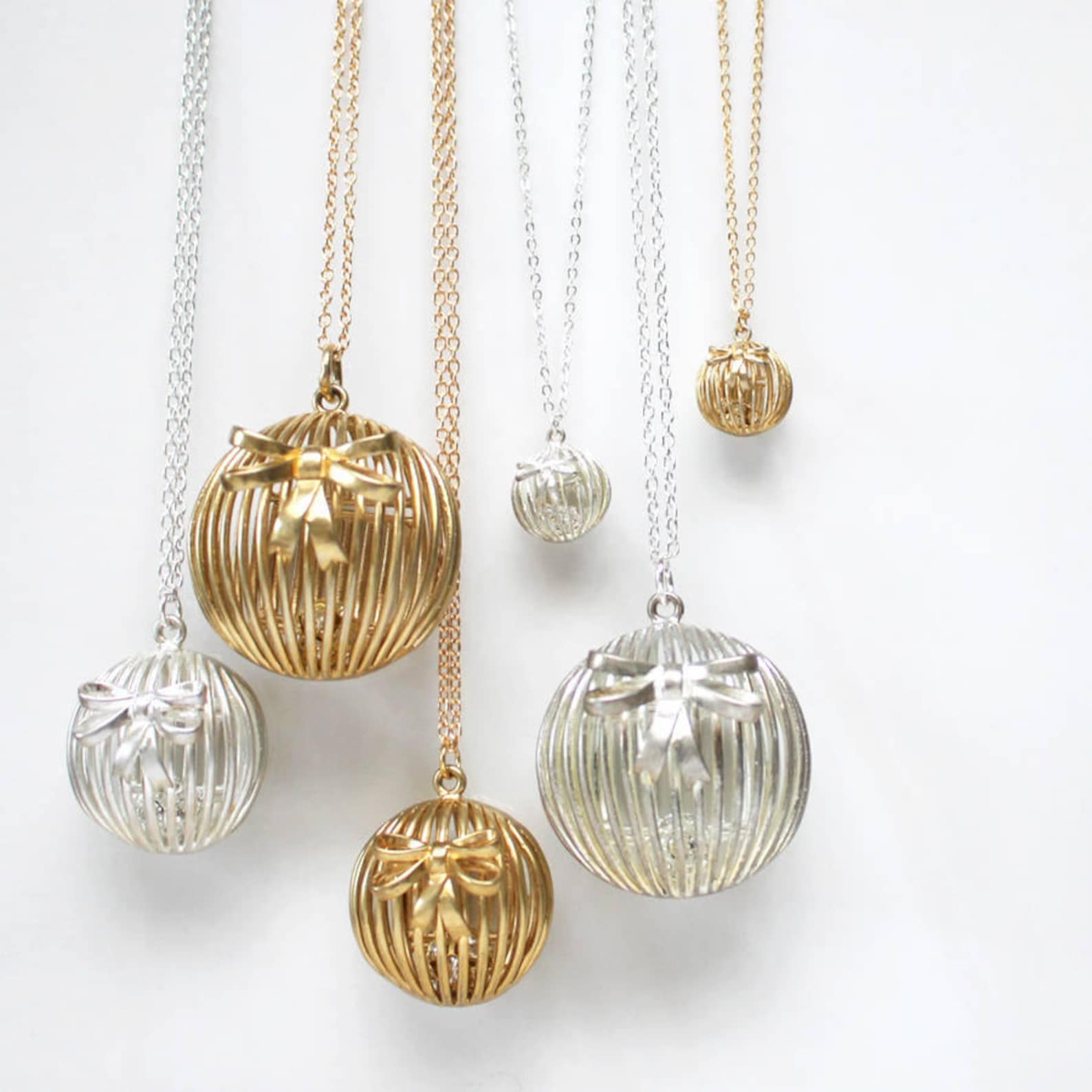 Bird Cage Locket Etsy