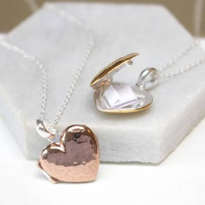 Personalised Locket Pendant - Secret Message - Keepsake -  mothers day - Bridesmaid/Flower Girl Gift - Birthday present - Gift for her