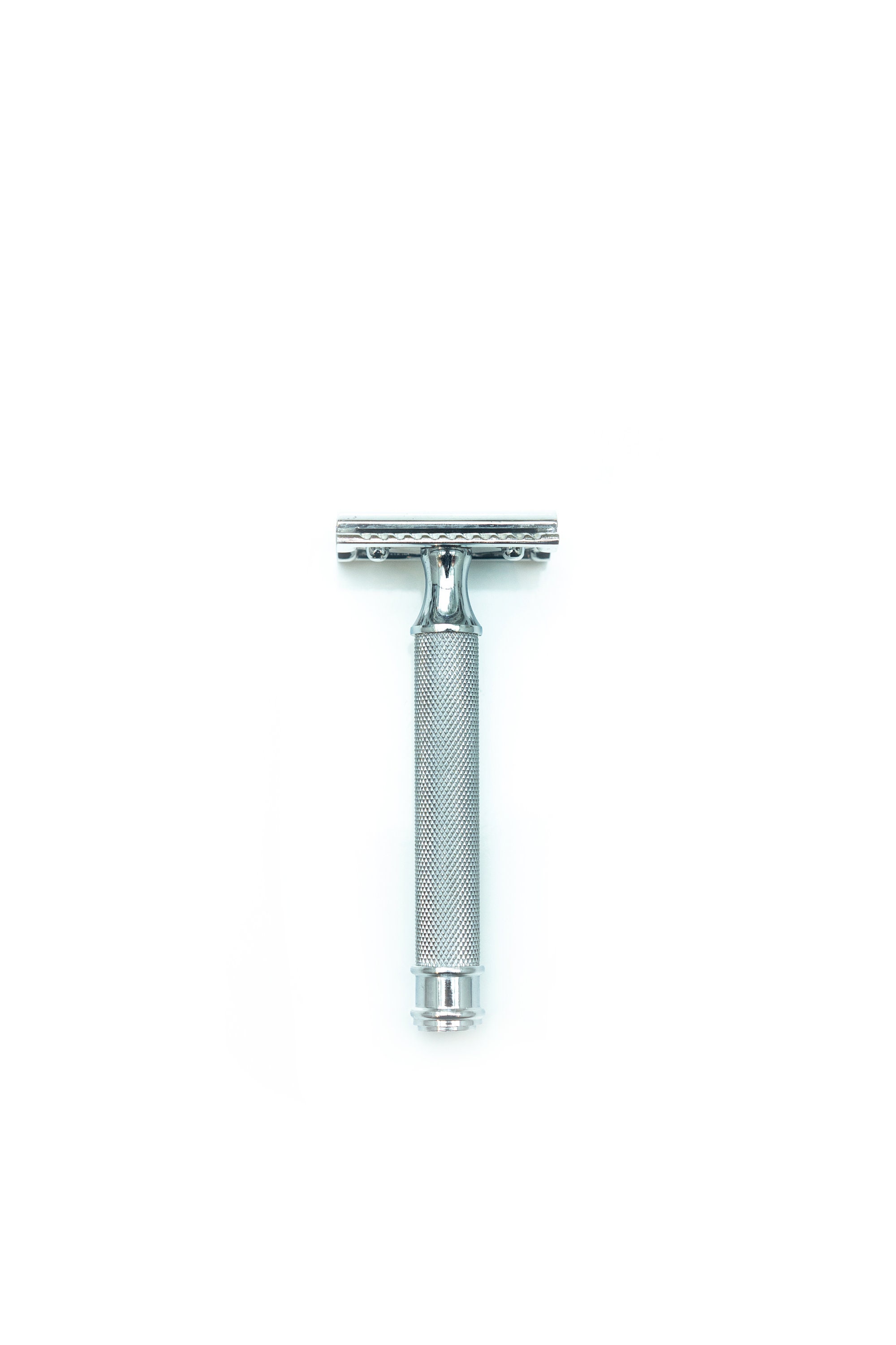 Solid Stainless Steel Safety Razor and 5 X Blades - Etsy