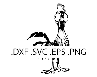 Hei Hei - Moana - Digital Download, Instant Download, svg, dxf, eps & png files included!
