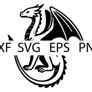 Dragon Andarna - Fourth Wing Onyx Storm - Pobierz cyfrowo, pobierz natychmiast, pliki svg, dxf, eps i png w zestawie!