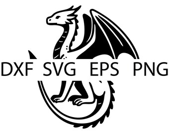 Dragon Andarna - Fourth Wing Onyx Storm - Digital Download, Instant Download, svg, dxf, eps & png files included!
