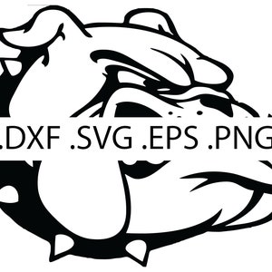 Logotipo do Bulldog - Download digital, download instantâneo, arquivos svg, dxf, eps e png incluídos!