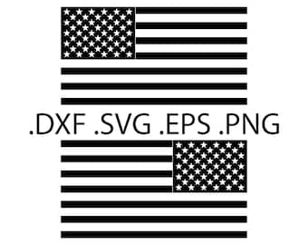 American Flag Design for Cricut, Glowforge & Digital Crafts | svg, png, eps, dxf