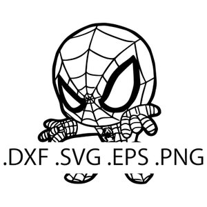 Chibi Spiderman - Avengers - Digital Download, Instant Download, svg, dxf, eps & png files included!