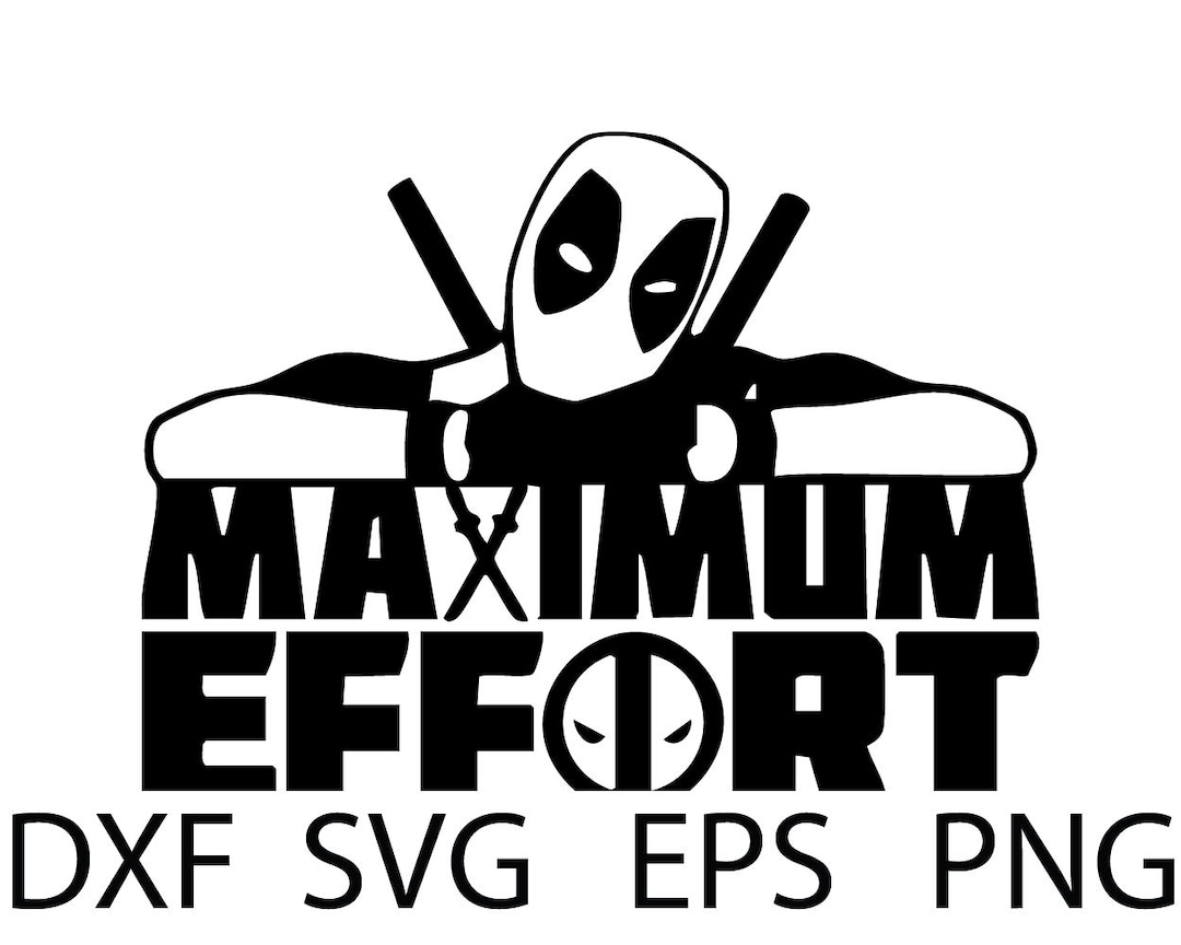 Deadpool Maximum Effort Deadpool Digital Download Instant Download