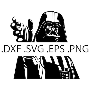 Darth Vader erstickt - Star Wars - Digital Download, Instant Download, svg, dxf, eps & png Dateien enthalten!