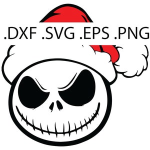 Puede incluir: Una ilustración en blanco y negro de un personaje de dibujos animados con un gorro de Papá Noel rojo y blanco. El personaje tiene una amplia sonrisa y ojos grandes.