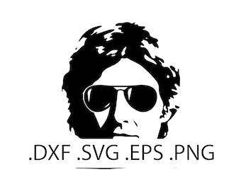 Han Solo avec lunettes de soleil - Star Wars - téléchargement numérique, téléchargement immédiat, fichiers svg, dxf, eps et png inclus !