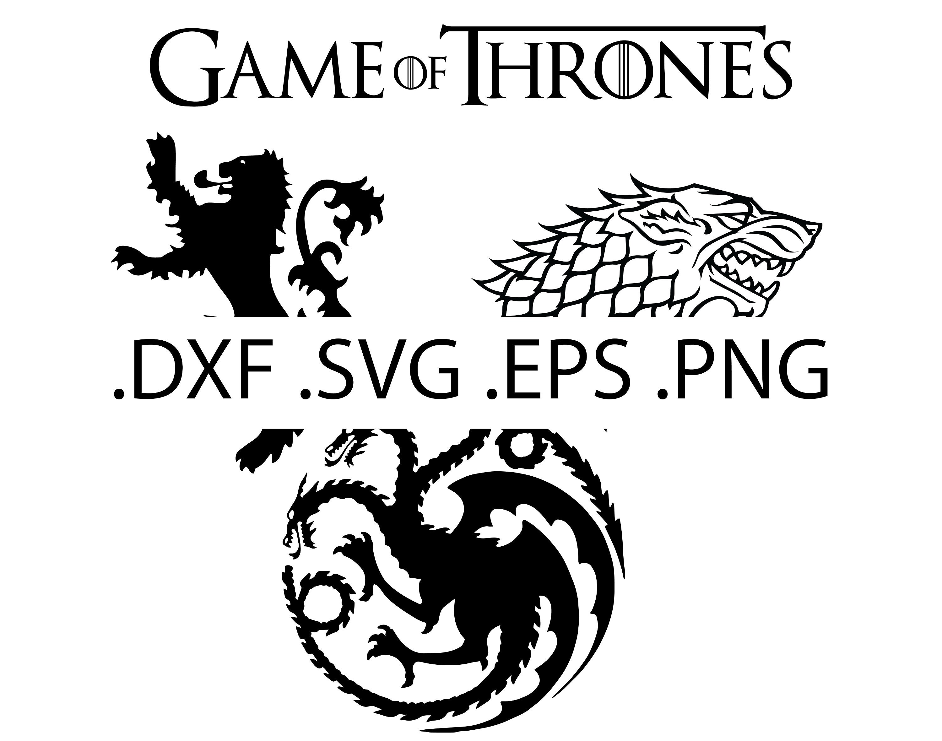 Game of Thrones - House Sigils Logo PNG Vector (SVG) Free Download