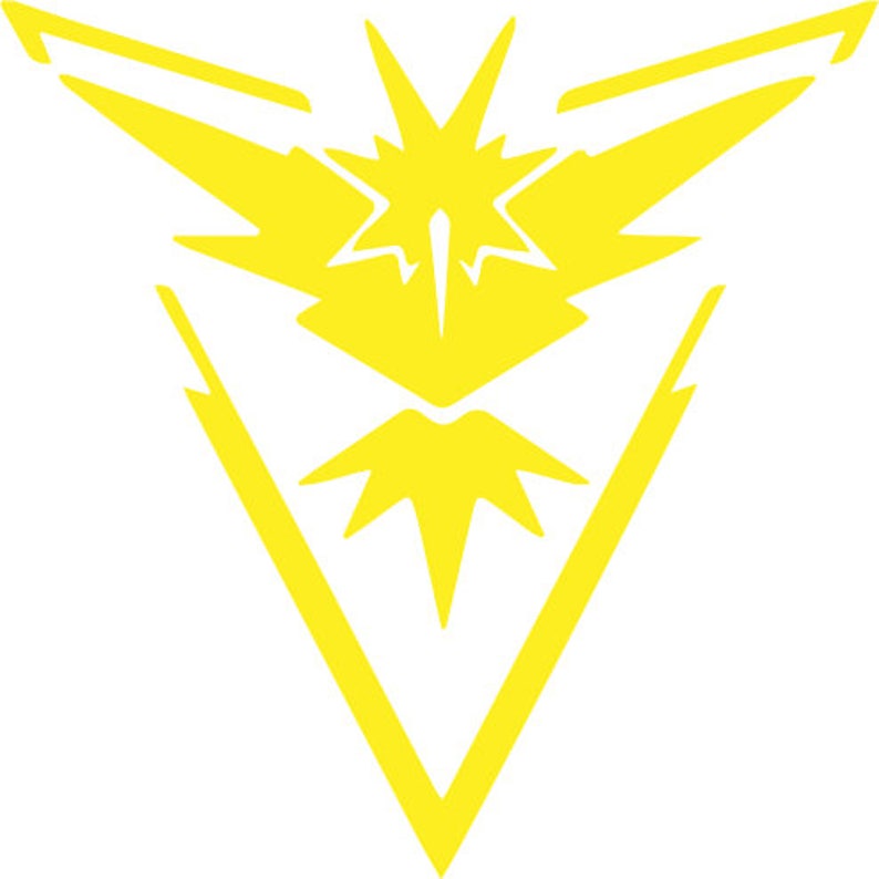 Pokemon Go Team Logo Bundle Team Mystic Valor and Instinct | Etsy