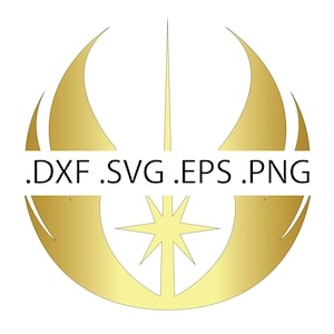 Jedi Orden Symbol - Digital Download, Instant Download, svg, dxf, eps & png Dateien enthalten!