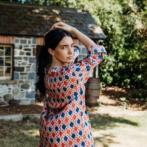 Long Swim Dress Knee Length - Etsy