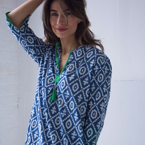 pure cotton shirt beach dress