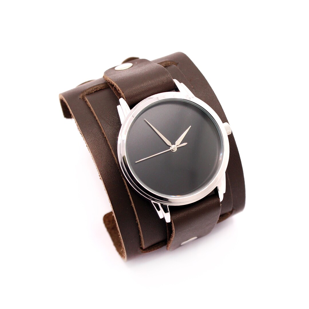 Pilot S Cinturino per orologio in pelle fatto a mano con doppia