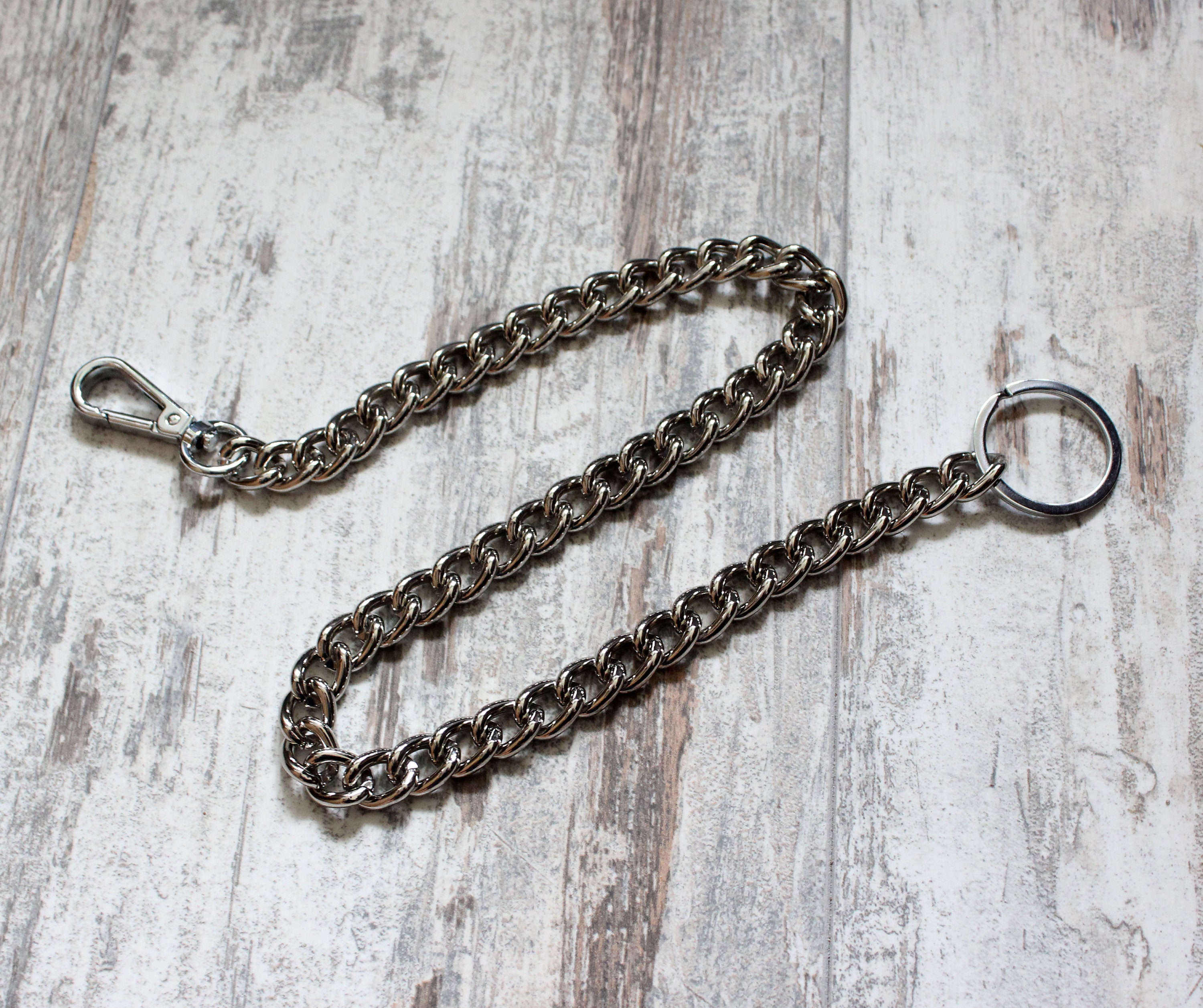 Silver Color Extra Solid Pants Chain for Jeans and Trousers Etsy