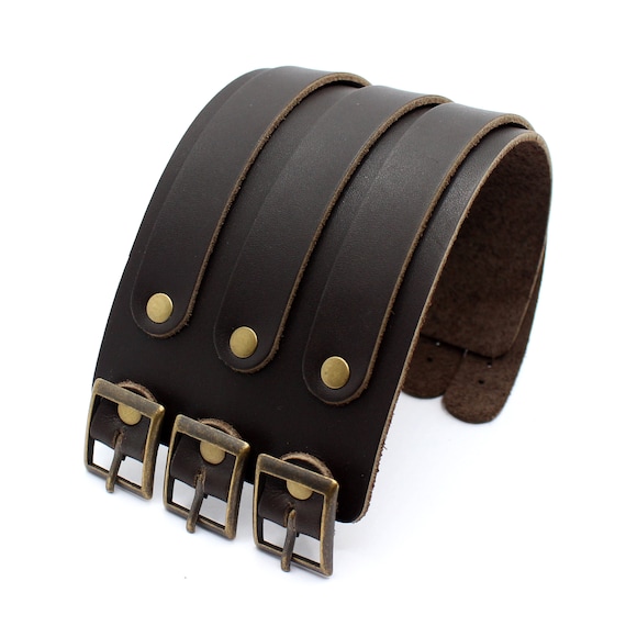 Thin Leather Wrap Bracelet | Laguna 8 XL