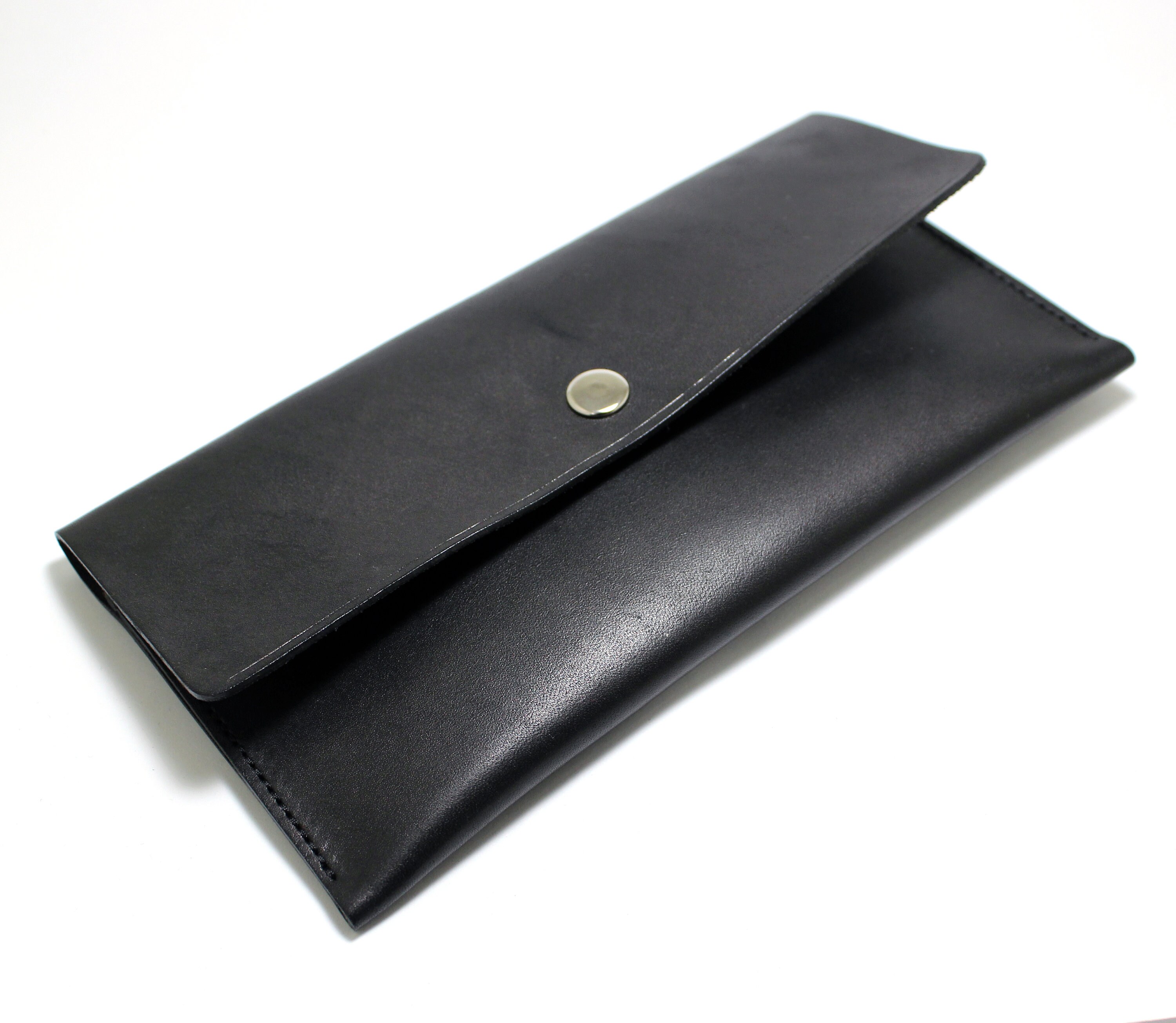 Défi Millennium black double document holder – Luxury Leather