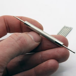 Stainless Steel Watch Strap Pin Remover Tool with Spring Bars