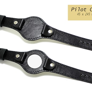 Cobra - Single Piece Leather Watch Strap: Handmade Tapered Band with Custom Lugs