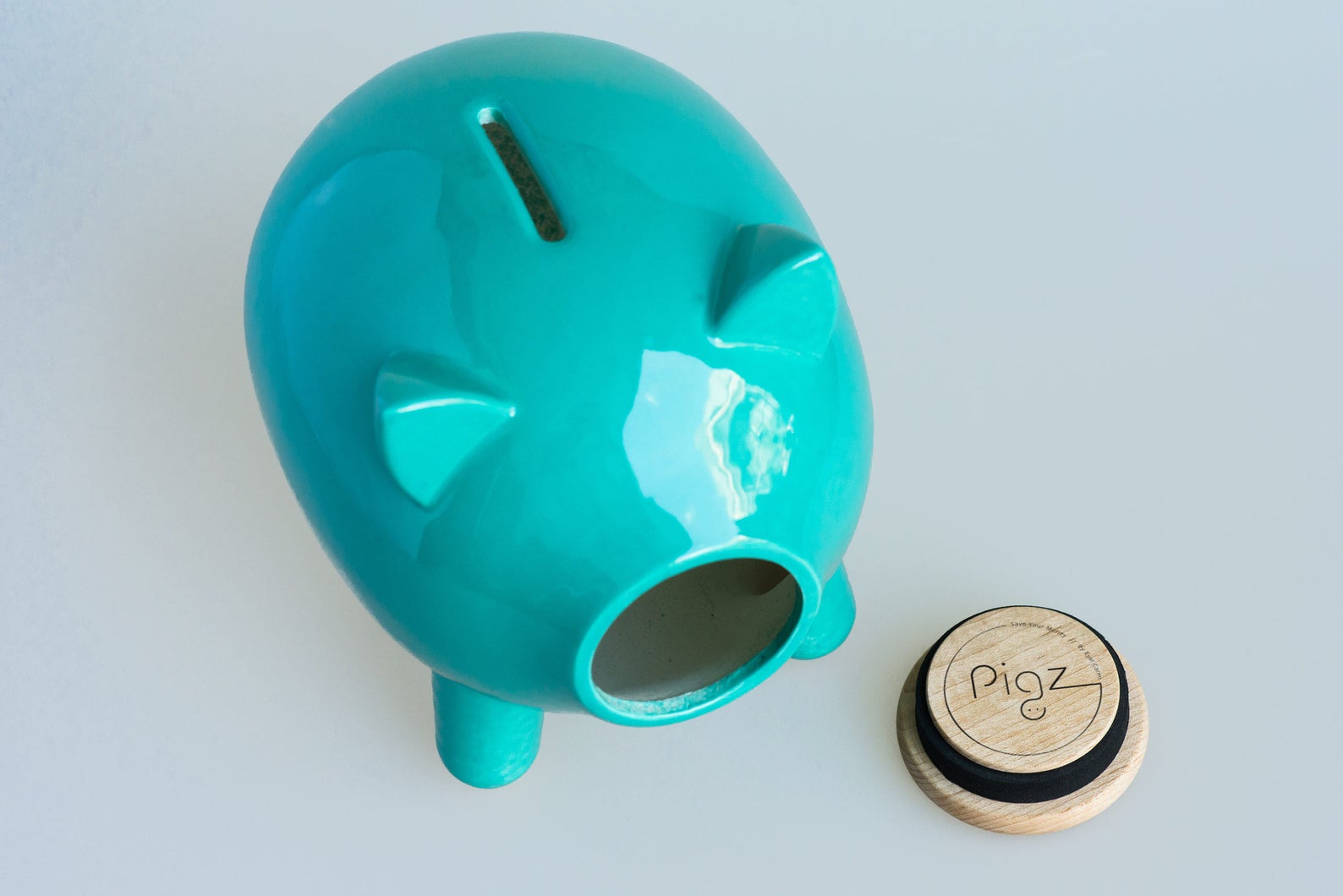 Large Turquoise Piggy Bank Ceramic Piggy Bank Adult Piggy Etsy