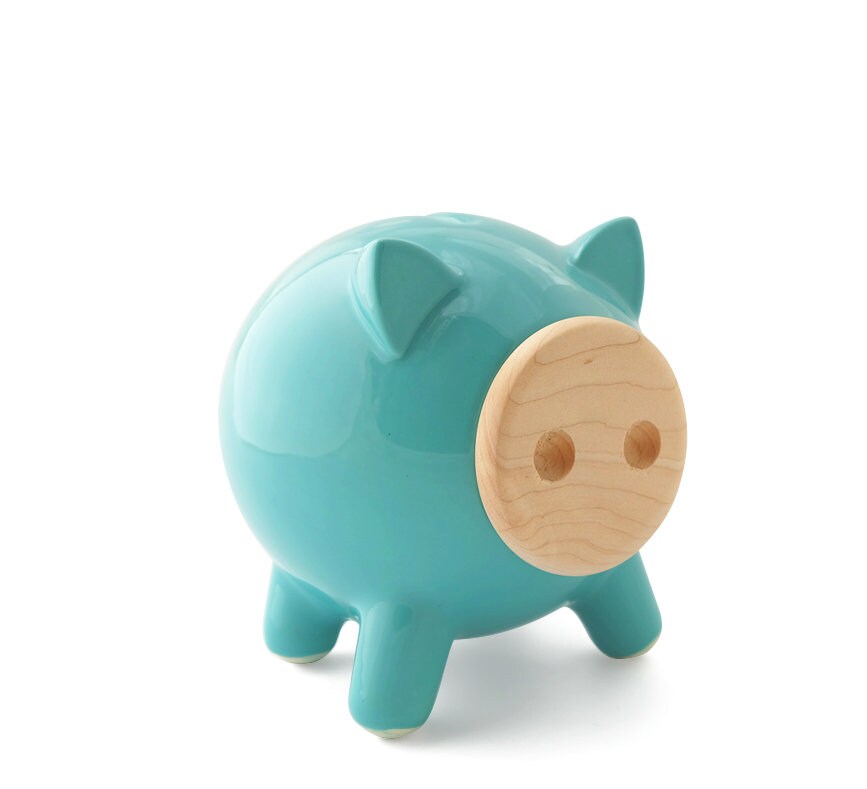 Mini Pigz, Boîte d'épargne Pour Bébé, Tirelire Enfants, Banque d'argent, Garçons, Cadeau Nouveau-Né,