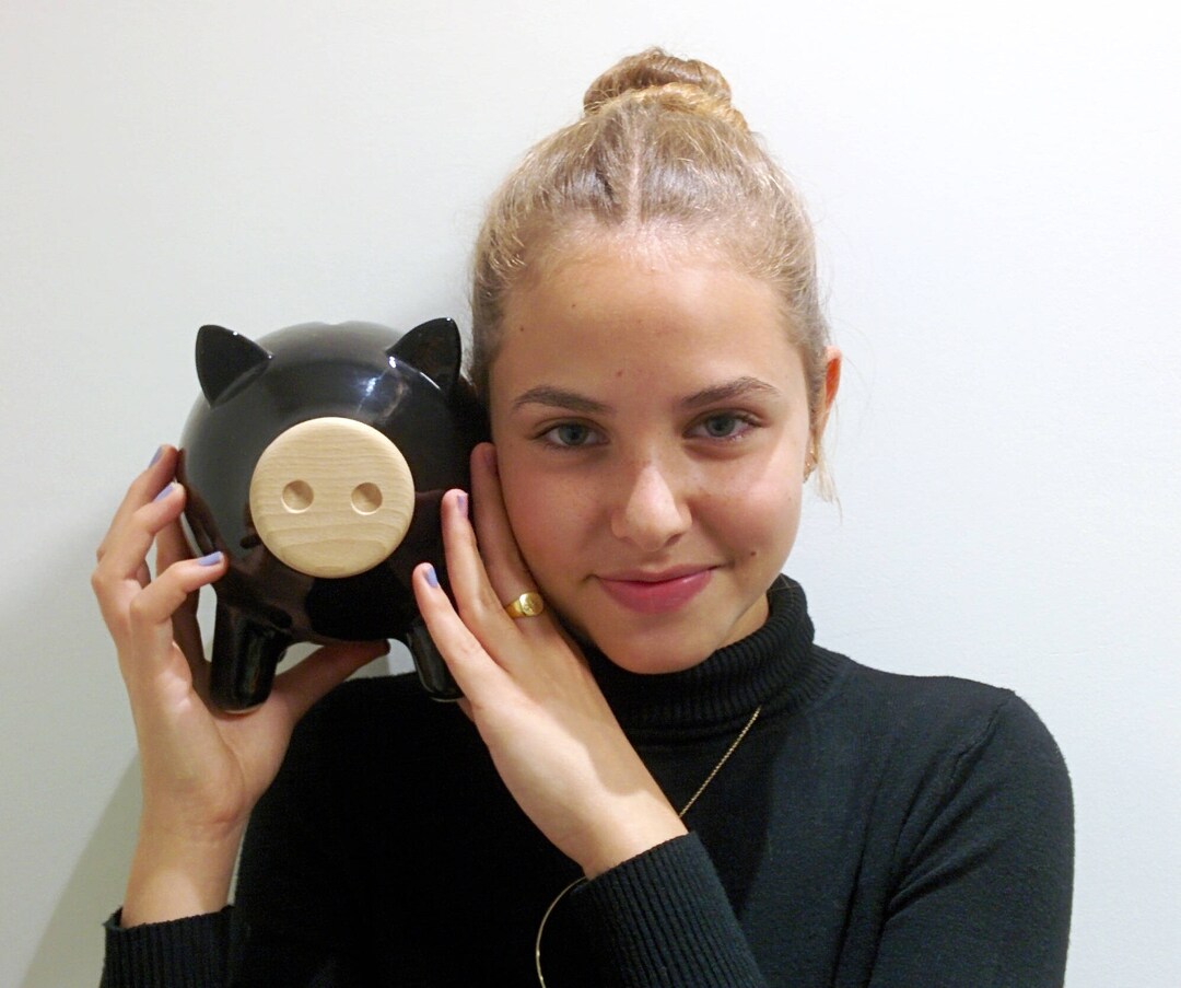 Large Piggy Bank, Kids Piggy Bank, Baby Shower Gift, Girl Bank, Boy