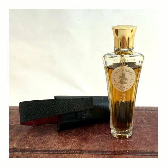 Vintage 1960s Mitsouko By Guerlain 7ml Pure Parfum Splash Etsy