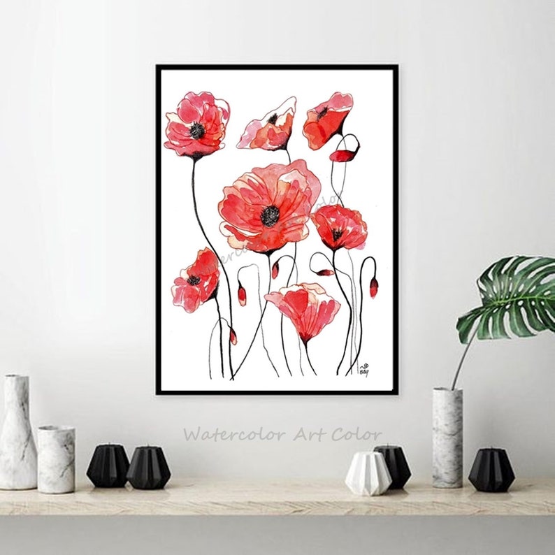 Poppy Portray Printable Wall Artwork, Watercolor Poppies Printable Artwork, Watercolor Portray, Pink Artwork, Poppy Print Wall Artwork, Poster Example graphic regarding Poppies Printable identified as Poppy Portray Printable Wall Artwork, Watercolor Poppies Printable Artwork, Watercolor Portray, Crimson Artwork, Poppy Print Wall Artwork, Poster Instance