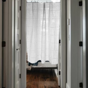 Your Basic Premium Linen Curtain Panels Simple Glass Block Design Perfect Room Divider image 10
