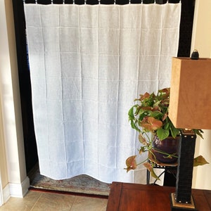 Your Basic Premium Linen Curtain Panels Simple Glass Block Design Perfect Room Divider image 6