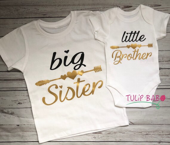 big sister little brother t shirt