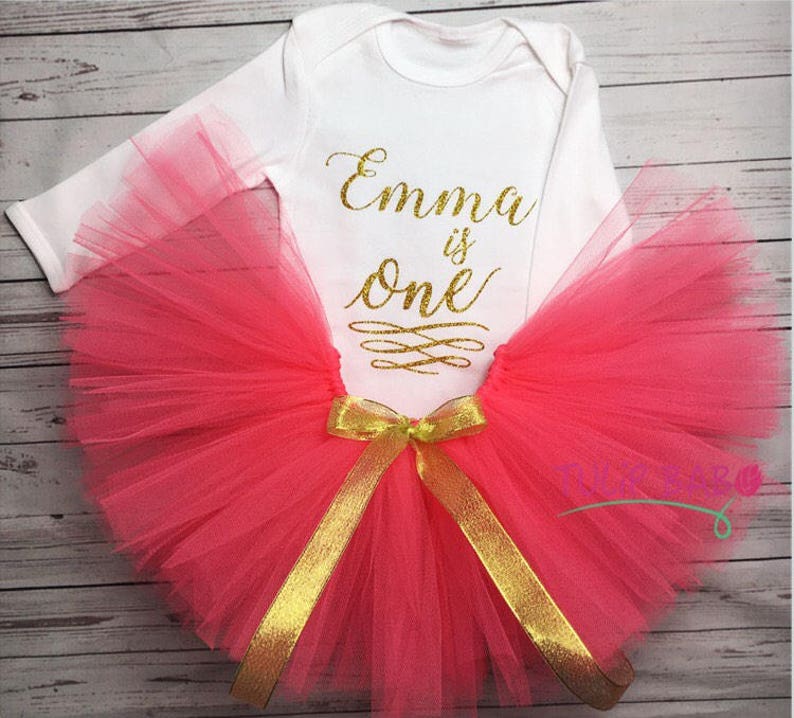 Cute Birthday Tutu Outfit First birthday outfit! Many Colors Available