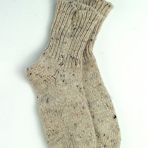 Knitted merino wool socks, Merino wool socks, Warm, variegated socks made in Lithuania image 5